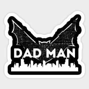 Dadman - Super Dadman Bat Hero Funny Sticker